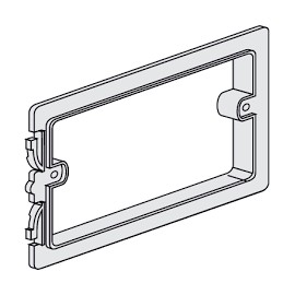 Sanit ramme / underlag til trykknap model Redonda - billede 3449