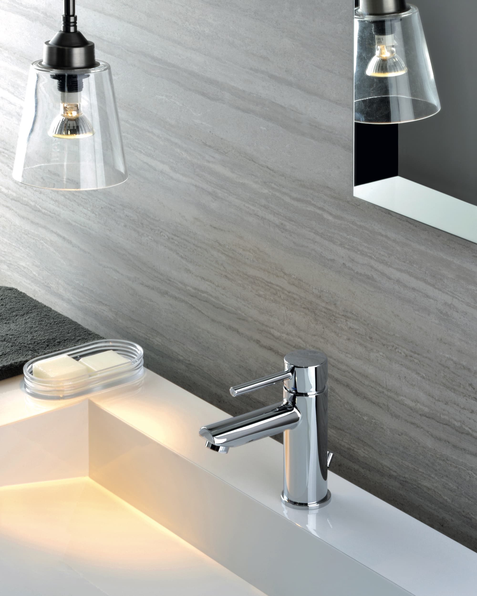 Kartoush indstilling - Paffoni New Stick håndvaskarmatur i krom