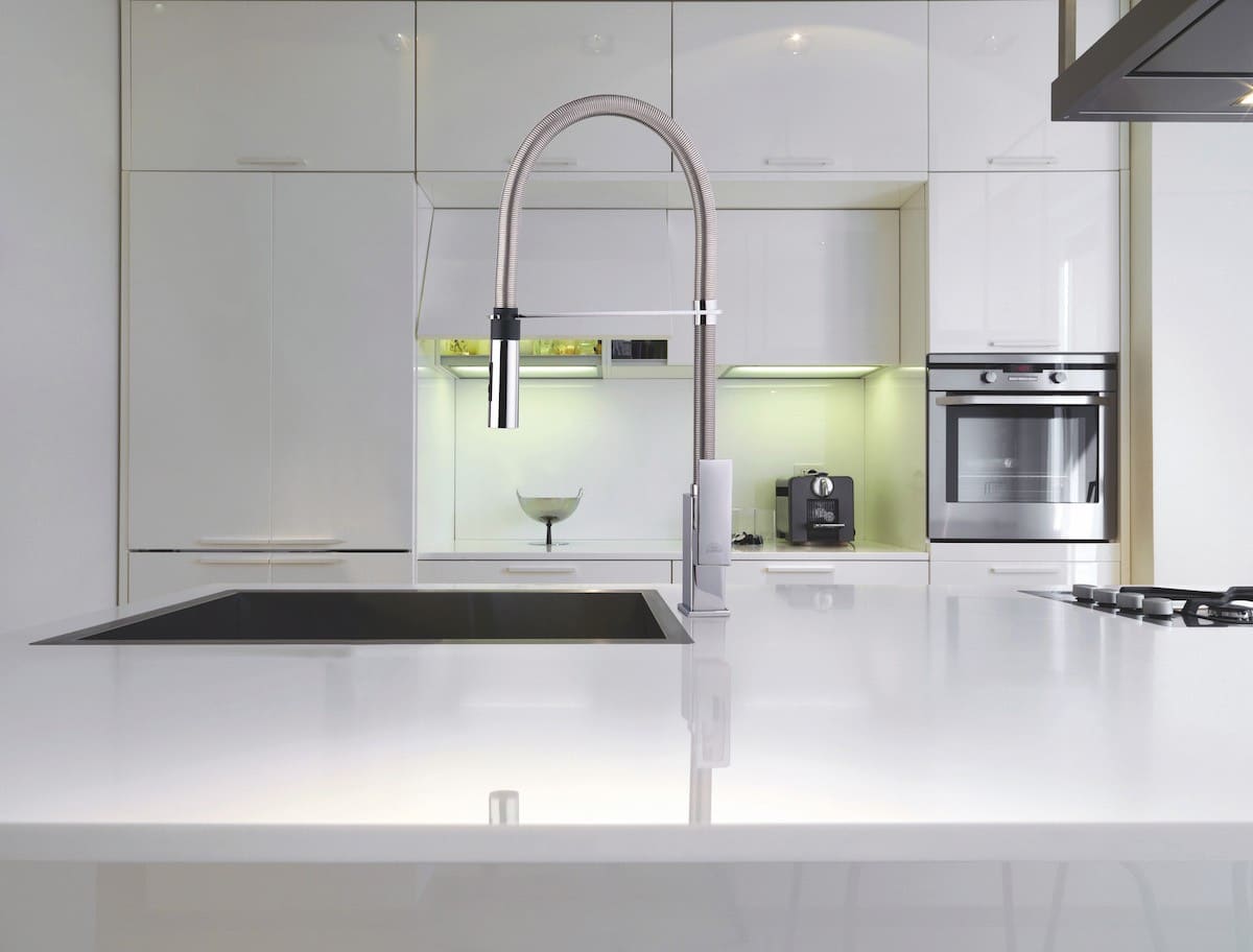 Paffoni Elle køkkenarmatur med fjeder-slange i krom - Billede 2