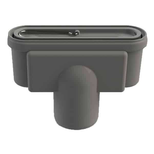 Unidrain 75 mm rendeudløb med vandlås - Uden studs - lodret