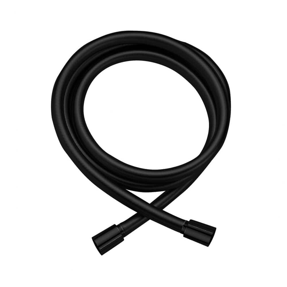 Mat sort bruseslange 1,5 meter