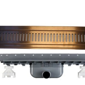 Purus Line 900mm komplet med rist, ramme og afløb(flere varianter)