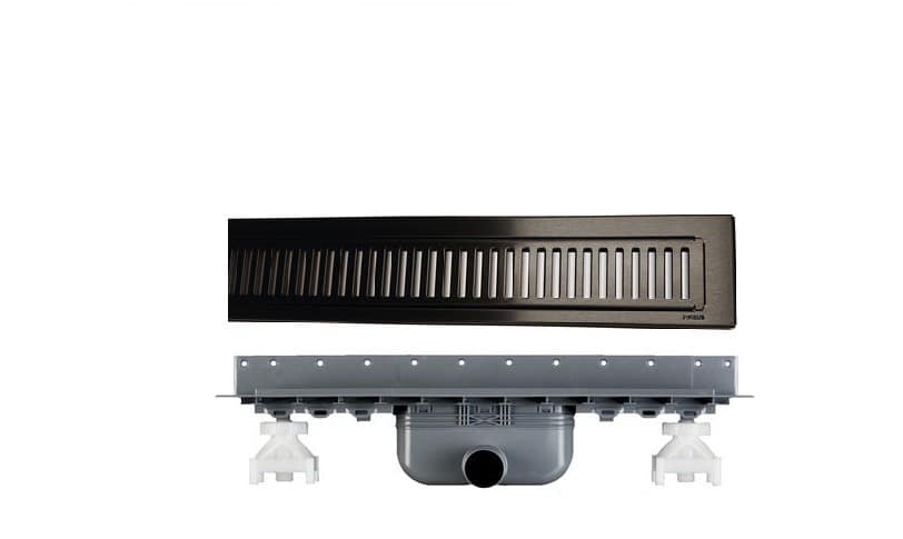Purus Line 1000mm komplet med rist, ramme og afløb(flere varianter) - Billede 3