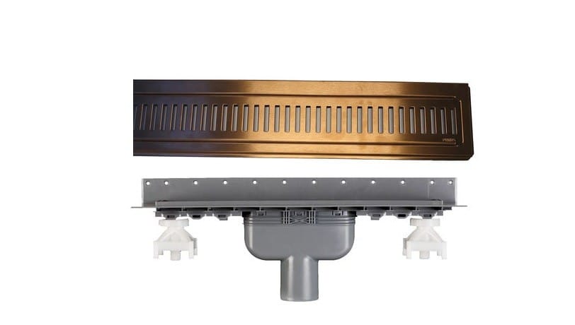 Purus Line 1000mm komplet med rist, ramme og afløb(flere varianter) - Billede 4