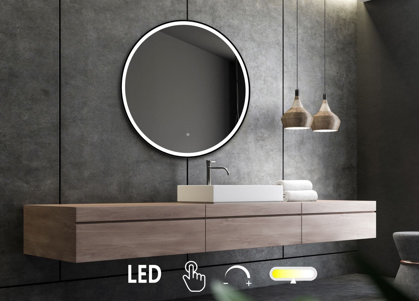 Janni 2 - Spejl til badeværelse