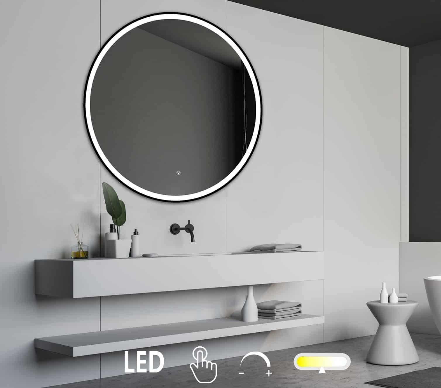 Janni 2 - Spejl til badeværelse (Flere størrelser) - Billede 2