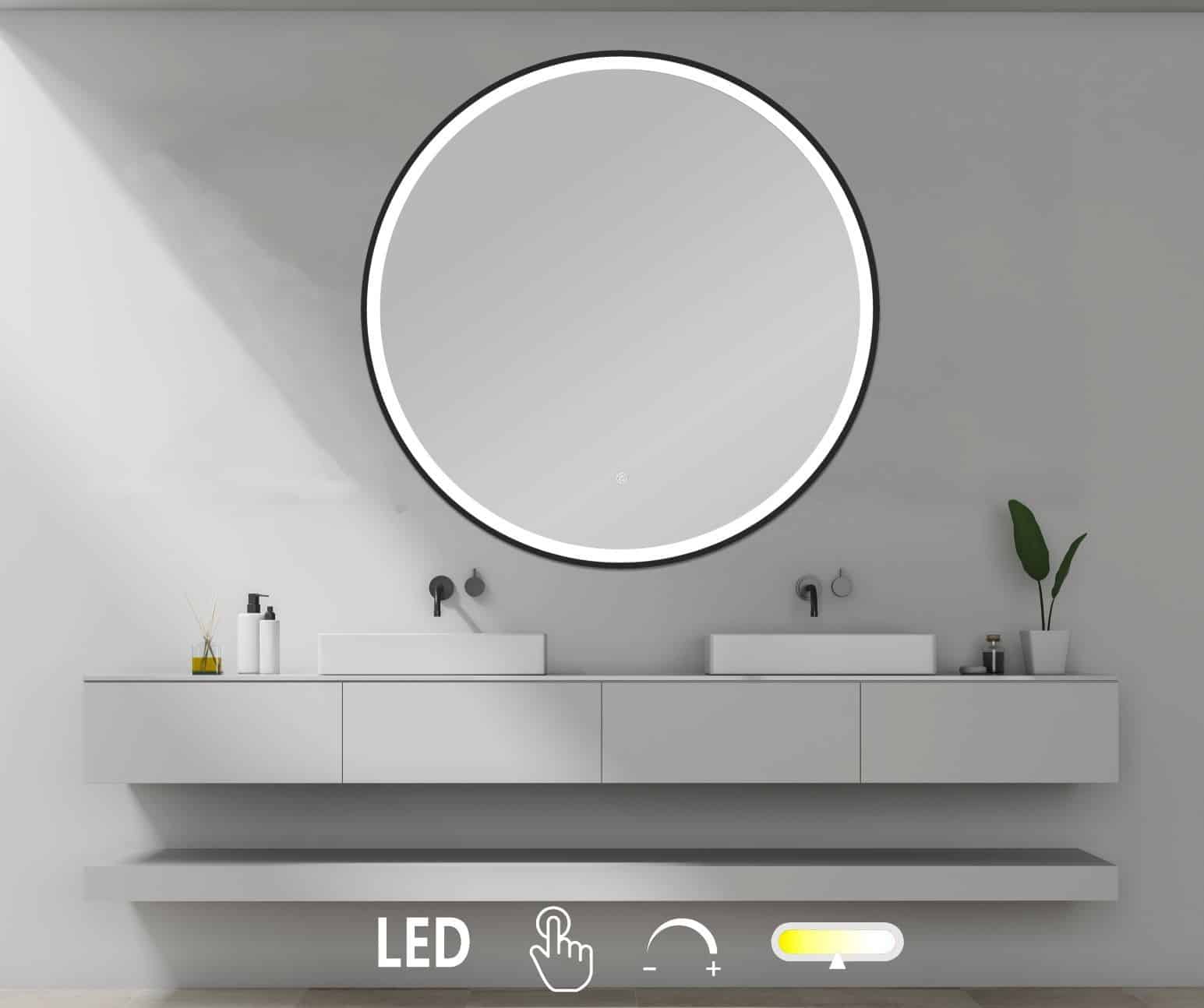 Janni 2 - Spejl til badeværelse (Flere størrelser) - Billede 3