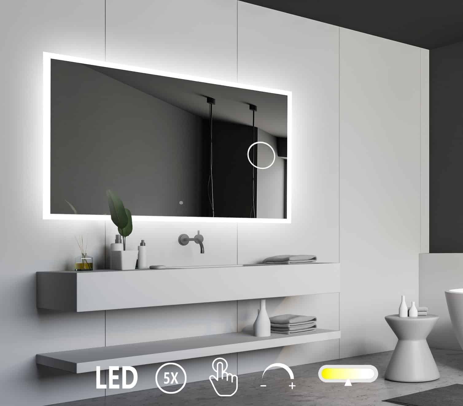 Mie 3 - Spejl til badeværelse (flere størrelser) - Billede 2