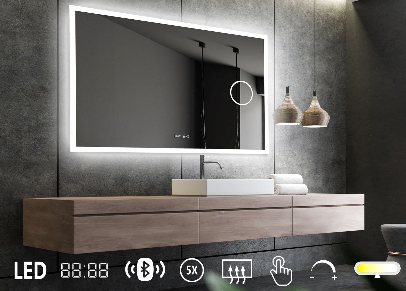 Mie 7 - Spejl til badeværelse