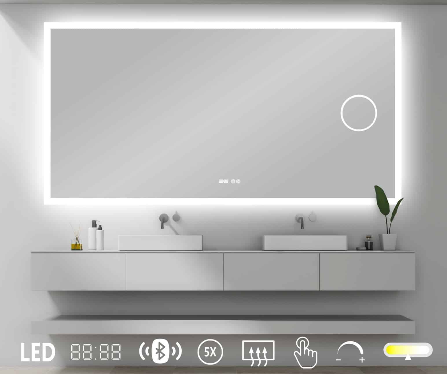 Mie 7 - Spejl til badeværelse (flere størrelser) - Billede 3