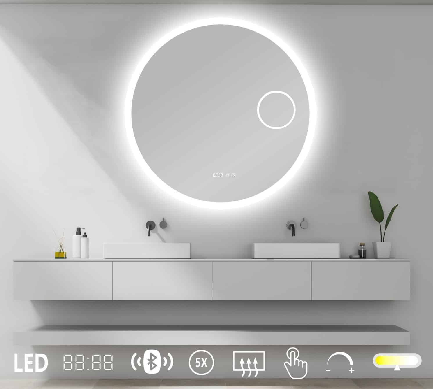 Sandra 7 - Spejl til badeværelse (Flere Størrelser) - Billede 3