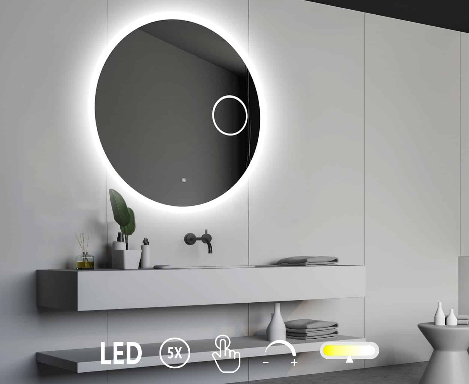 Sandra 3 - Spejl til badeværelse (Flere Størrelser) - Billede 2