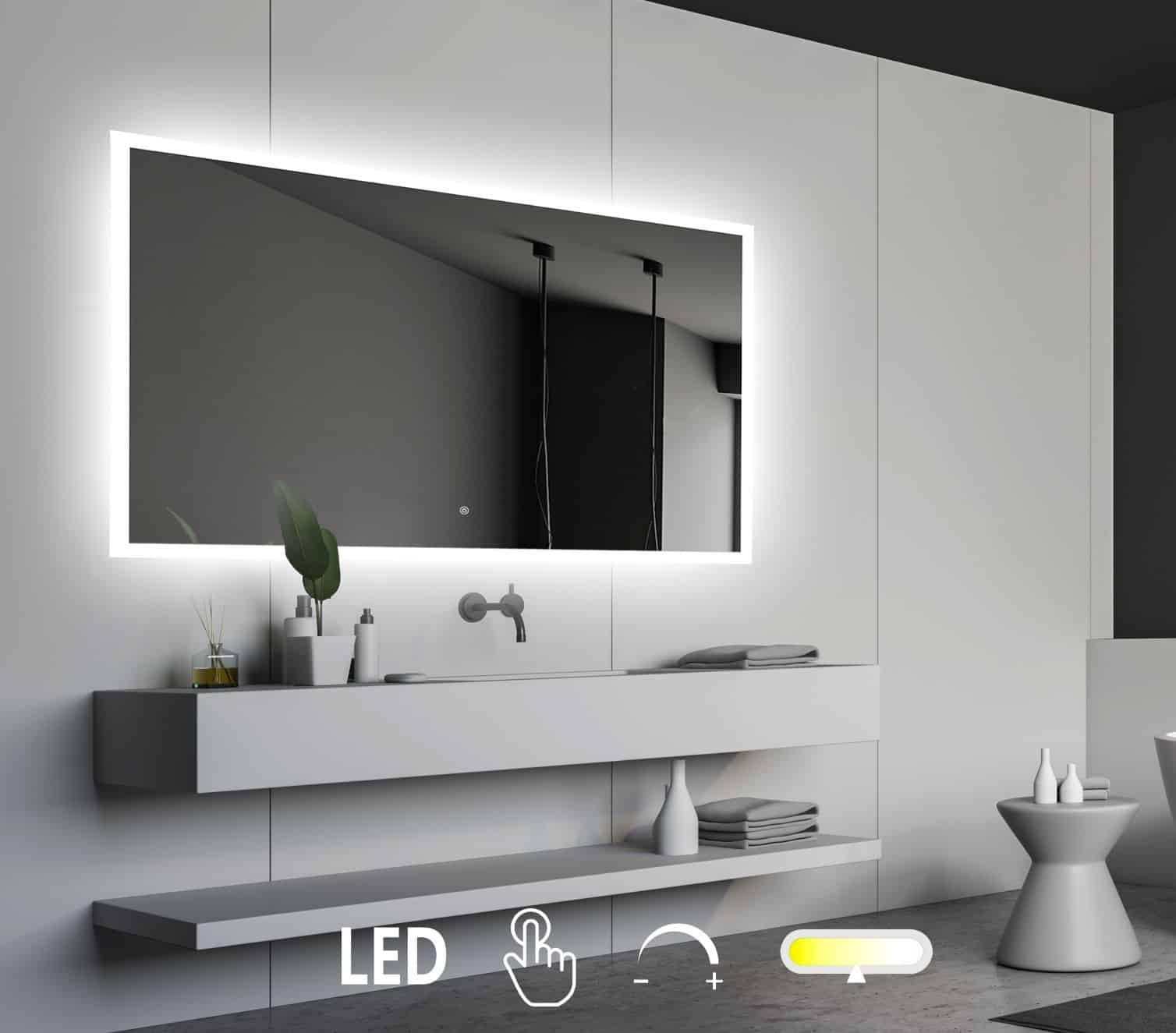 Mie 2 spejl til badeværelse