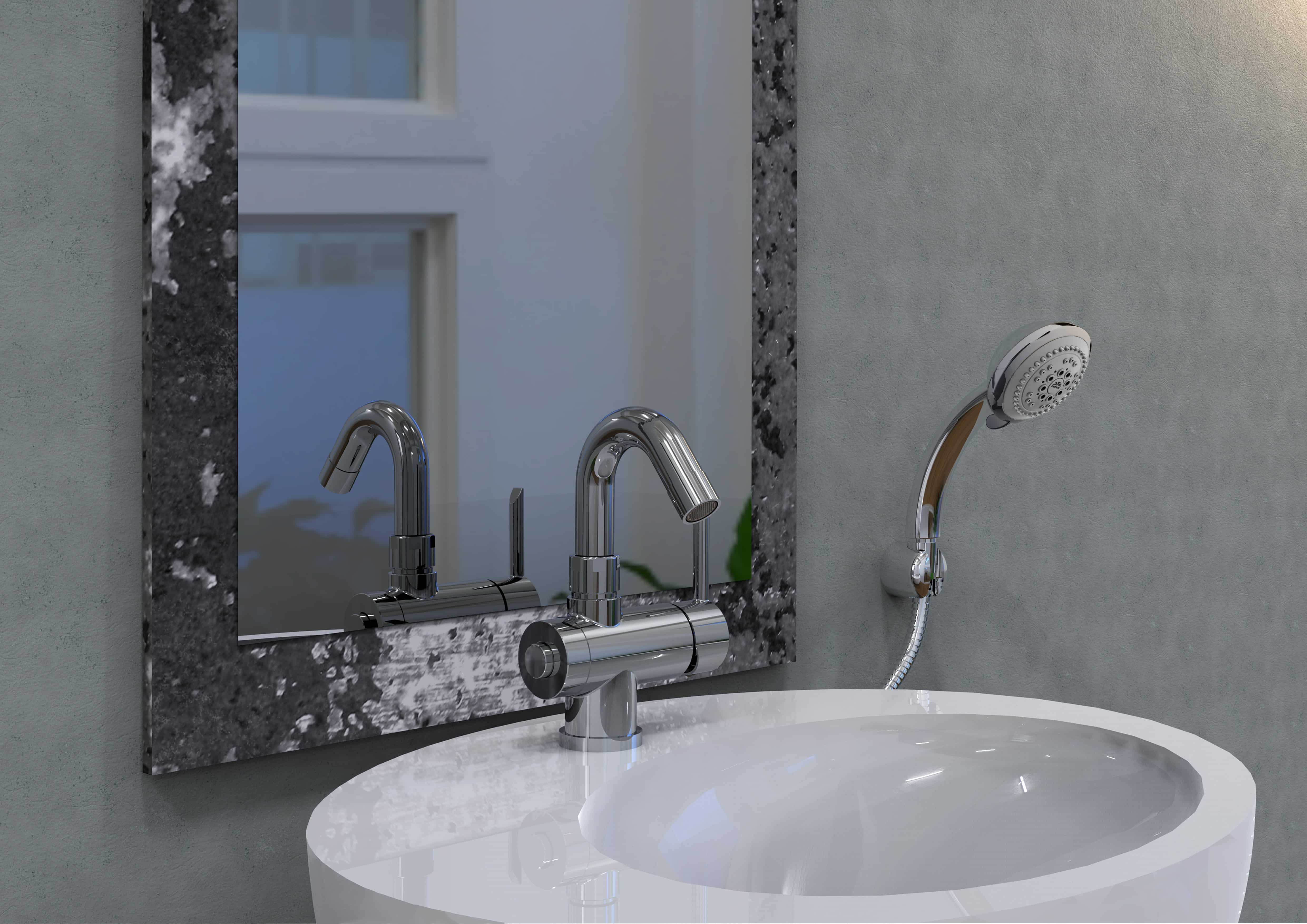 New Stick DUO håndvaskarmatur - U-tud lav model - Billede 2