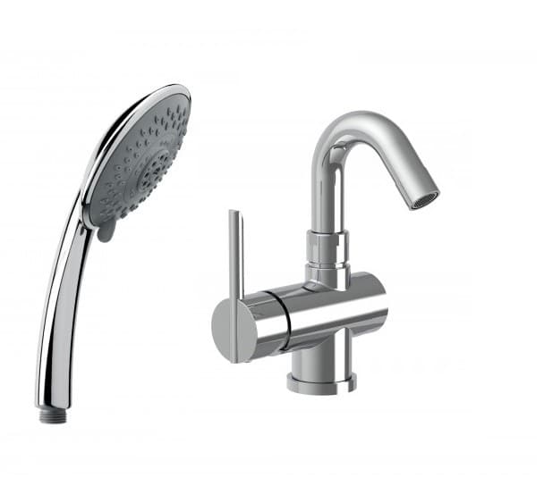 New Stick DUO håndvaskarmatur - U-tud lav model