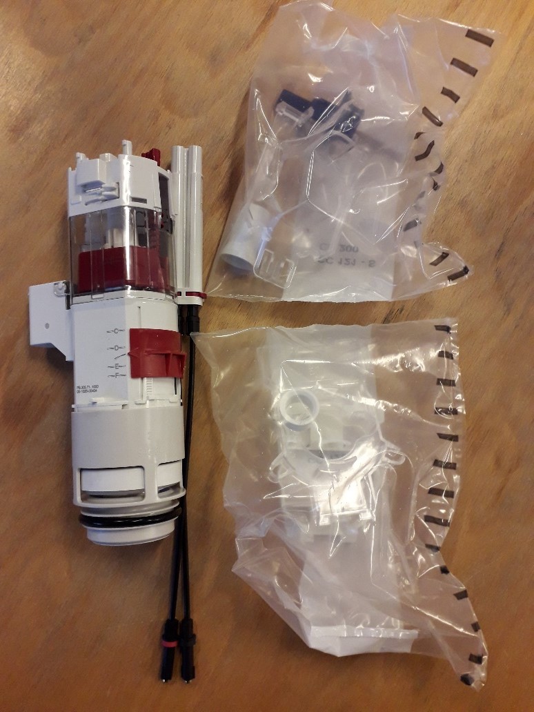 Sanit universal udløbsventil / skyllegarniture INEO - Billede 2