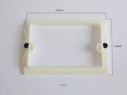 Sanit ramme / underlag til trykknap model Redonda - Billede 2