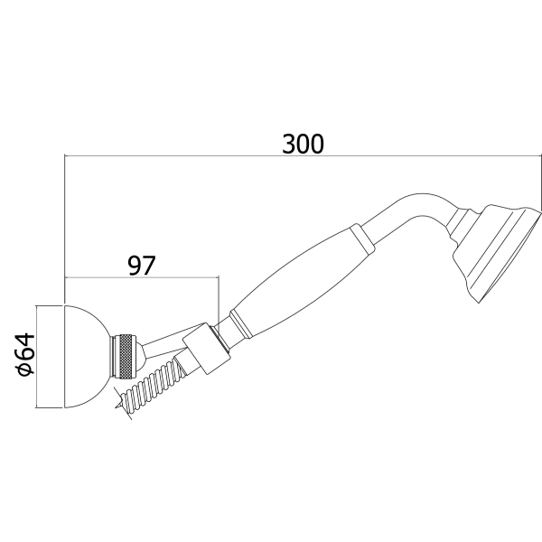 Paffoni Belinda brusesæt