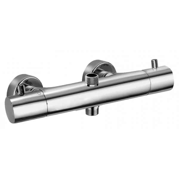 Paffoni Light Multi Kar/Brus termostat op/ned FLEX - Krom