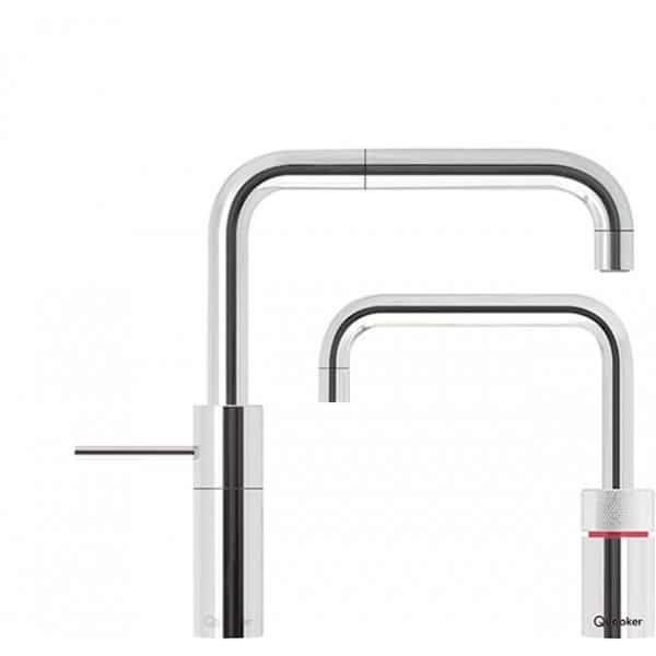 Quooker Nordic Square Twintaps inklusiv COMBI beholder